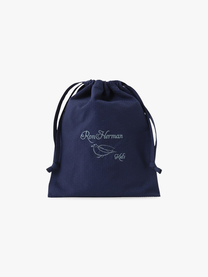 チェック レッスン バッグ セット（バーガンディー/ネイビー） 詳細画像 navy 6