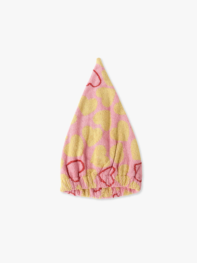 タオル キャップ（ハート） 詳細画像 pink 3