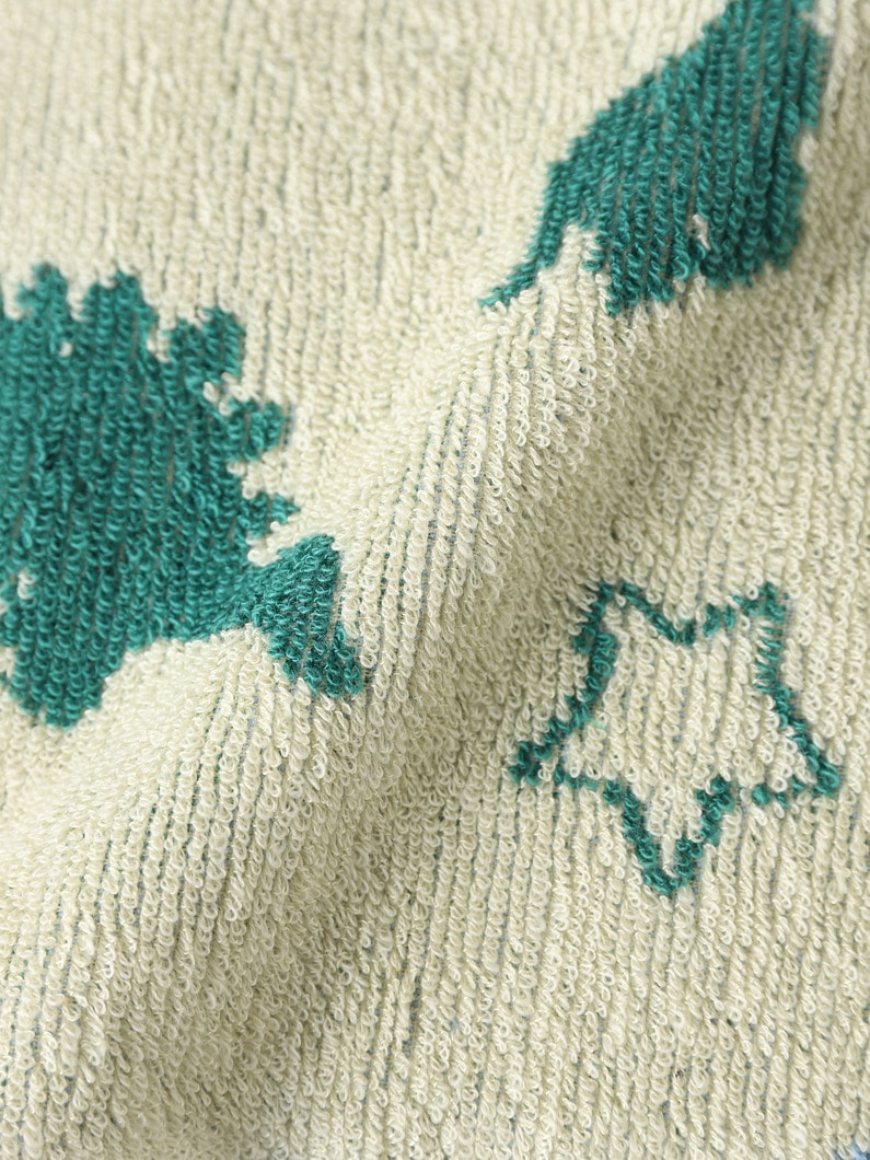 タオル ハンカチ（ダイナソー） 詳細画像 green 2