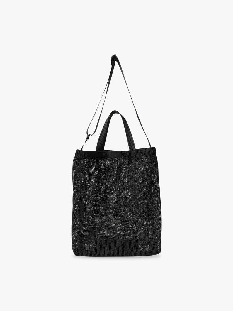 MIS メッシュ 2WAYショルダーバッグ（ブラック） 詳細画像 black 1