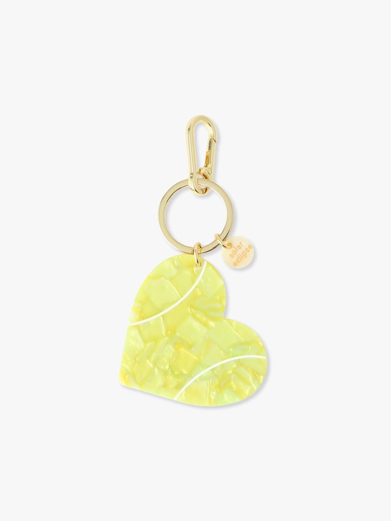 テニス ラバー バッグチャーム 詳細画像 yellow green 2