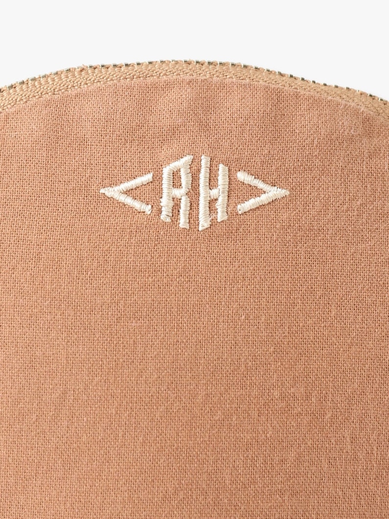 カラーラウンド ポーチ（S） 詳細画像 brown 4