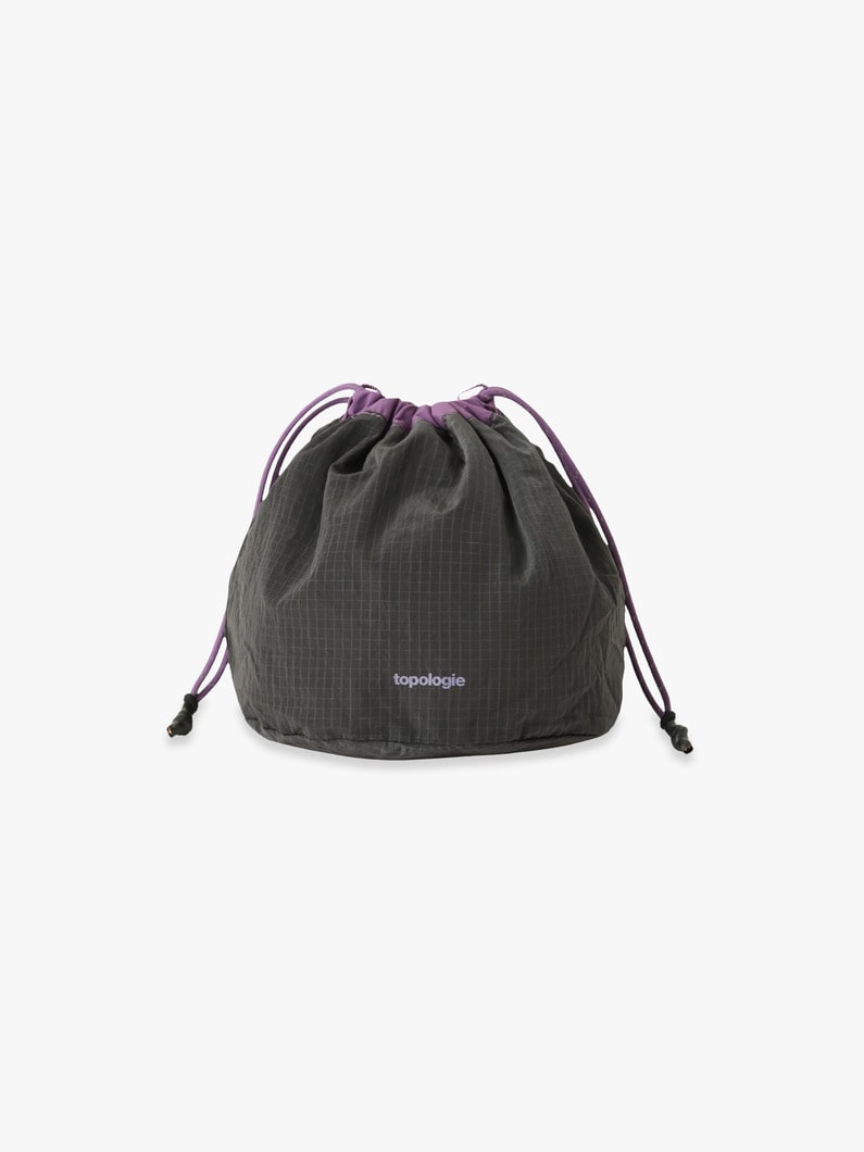 リバーシブル バケットバッグ（パープル） 詳細画像 purple 5