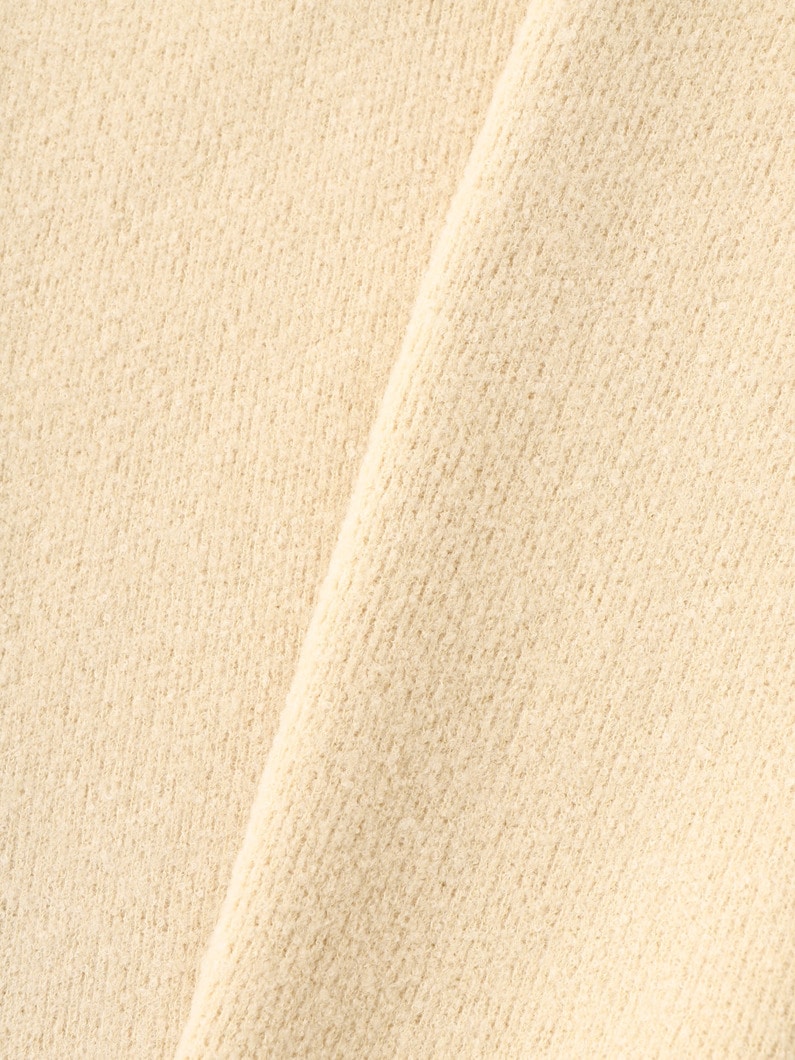 ブークレ ニット パンツ 詳細画像 ivory 5
