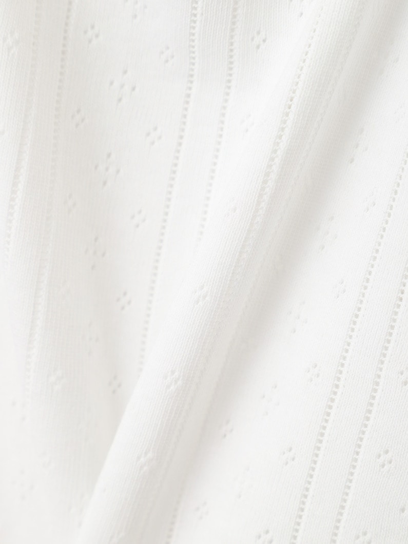 ポインテール ロングキャミソール 詳細画像 white 3