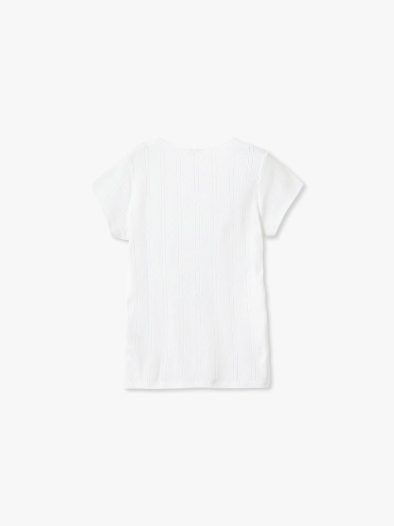 ポインテール フレンチスリーブ ティー 詳細画像 white 1