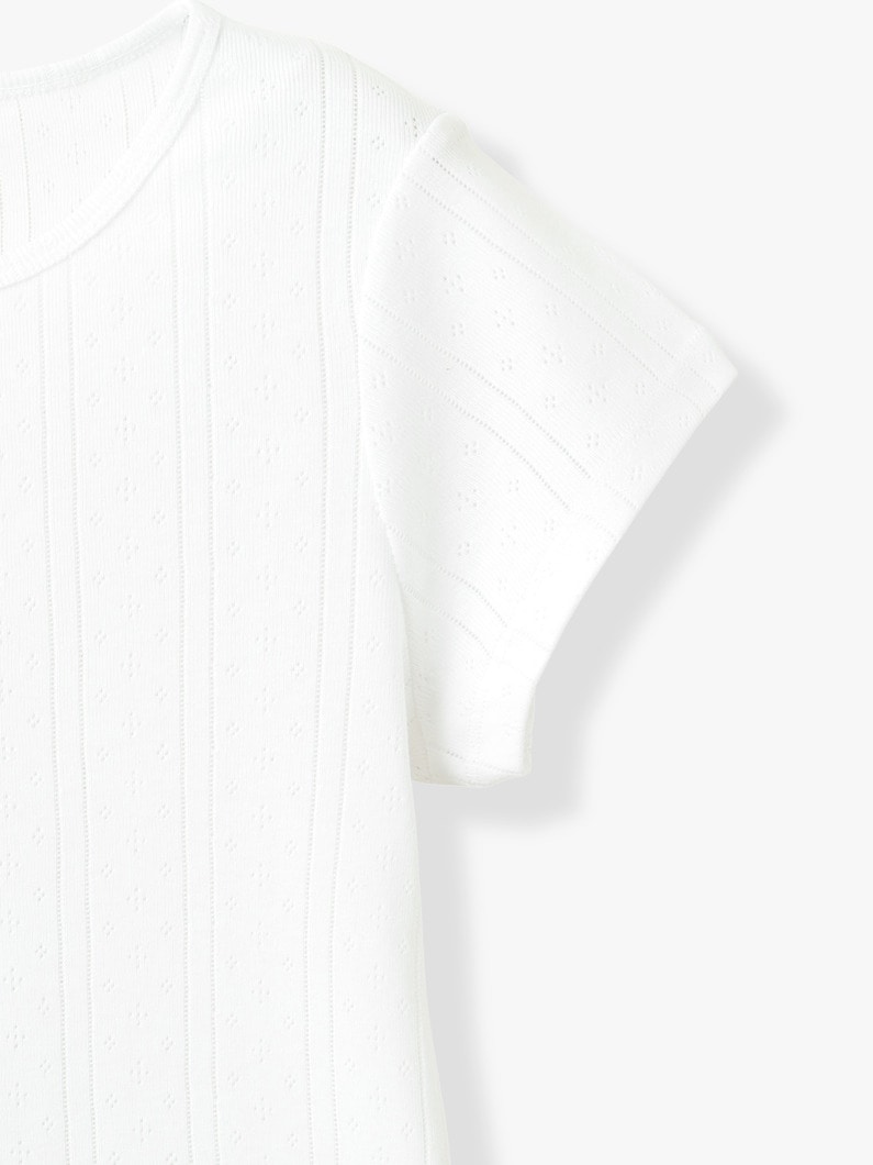 ポインテール フレンチスリーブ ティー 詳細画像 white 2