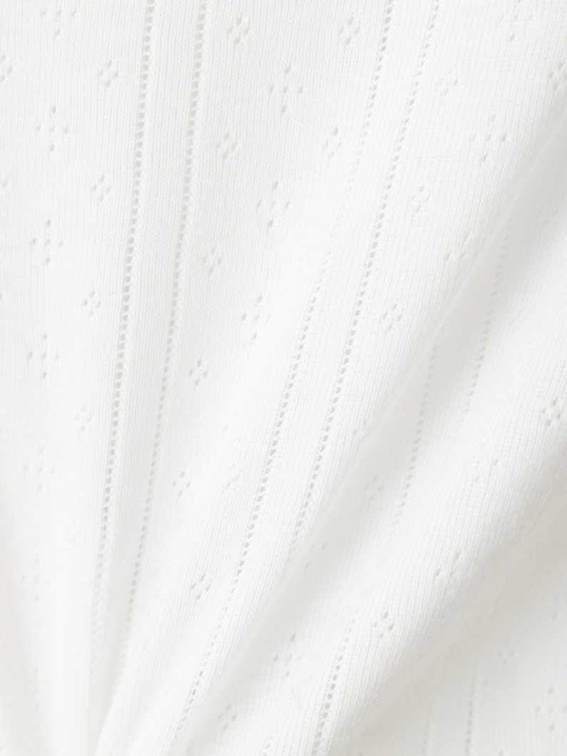 ポインテール フレンチスリーブ ティー 詳細画像 white 3