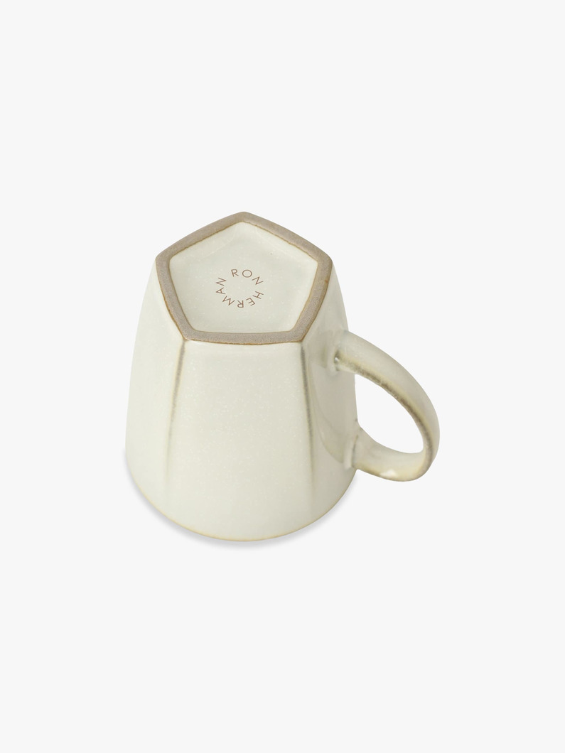 エイジング カラー ペンタゴン マグ 詳細画像 off white 2