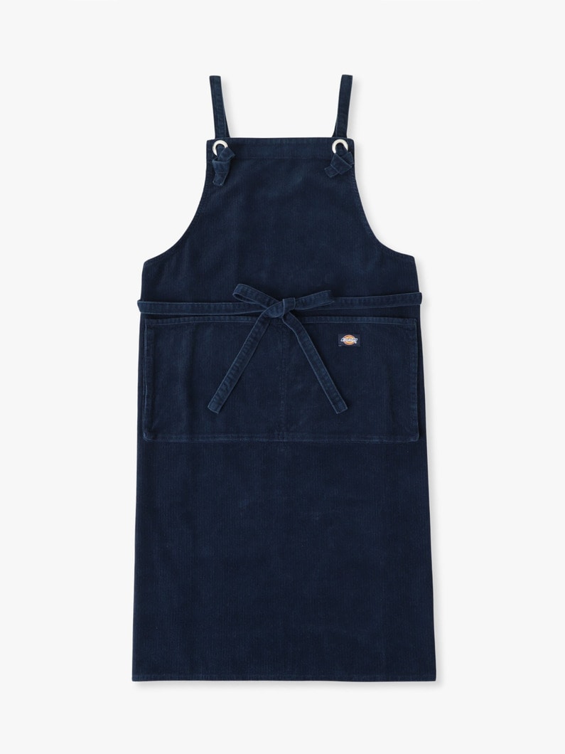 コーデュロイ ワーク エプロン 詳細画像 navy 4