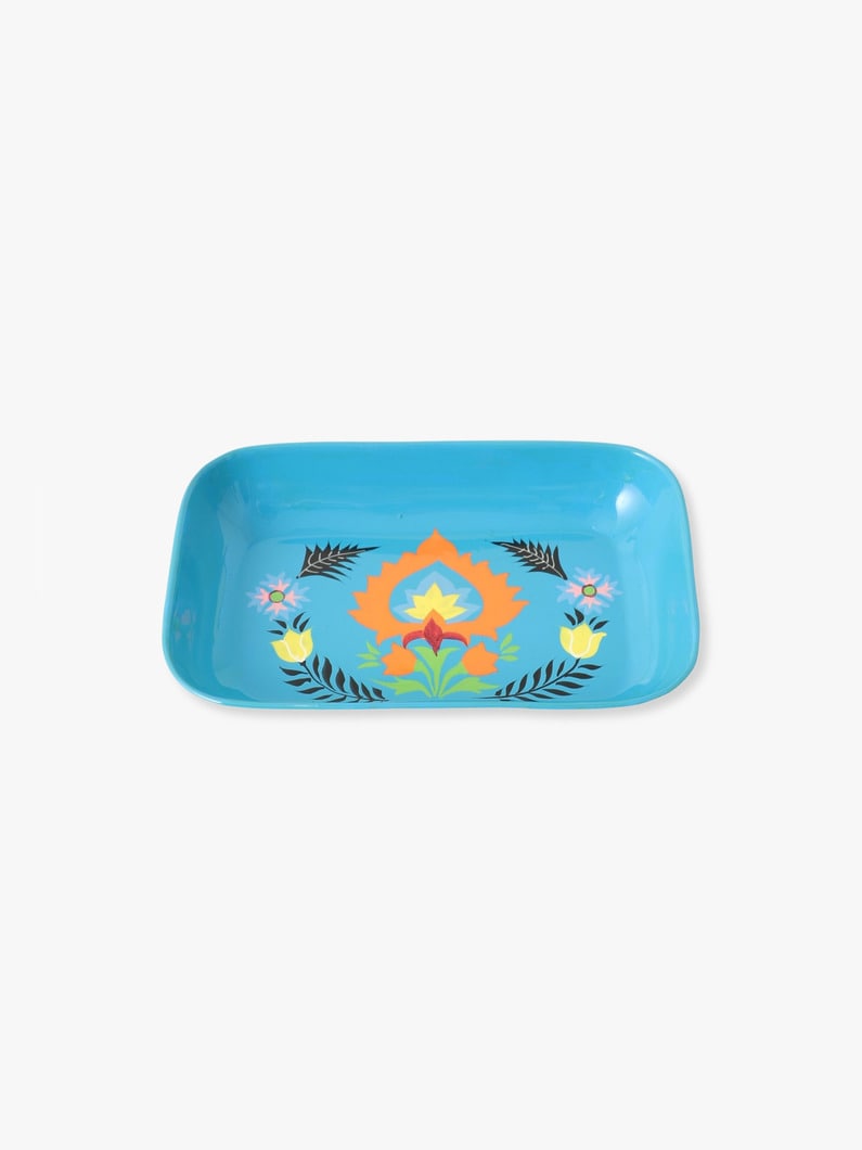 スリナガル パロット トリンケットトレー 詳細画像 turquoise