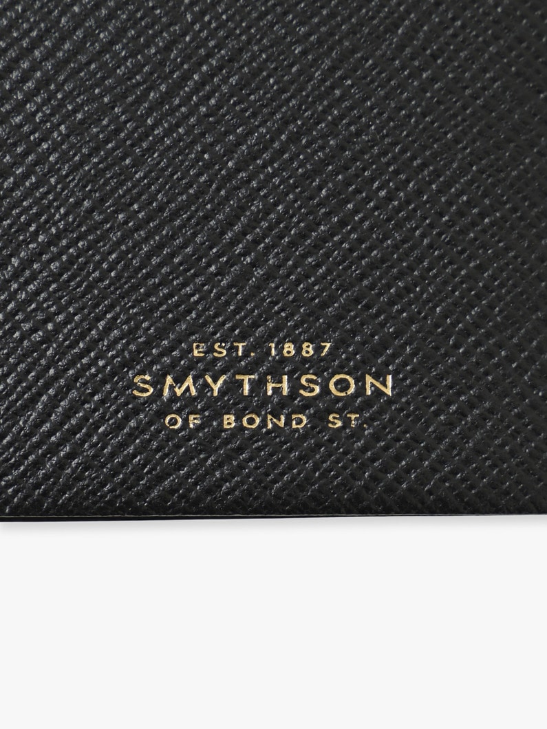 【新品・未使用】SMYTHSON パナマノート 黒レザー金縁 パナマ ノートブック｜SMYTHSON(スマイソン)｜Ron Herman
