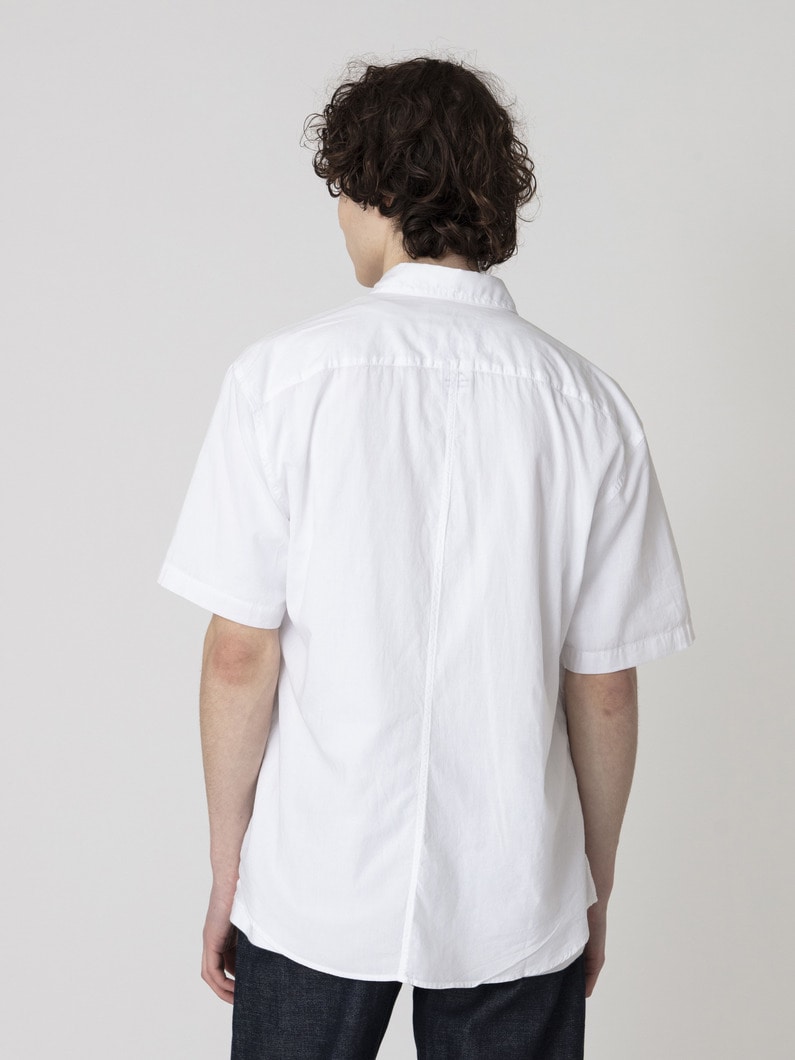 コリン オーガニックボイル ショートスリーブシャツ 詳細画像 white 3
