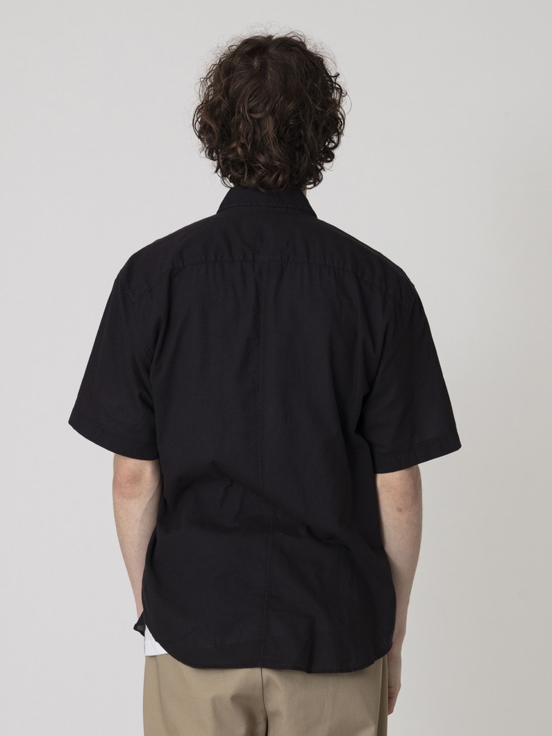 コリン オーガニックボイル ショートスリーブシャツ 詳細画像 black 3