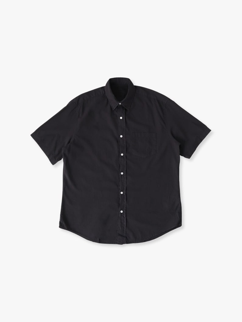 コリン オーガニックボイル ショートスリーブシャツ 詳細画像 black 4