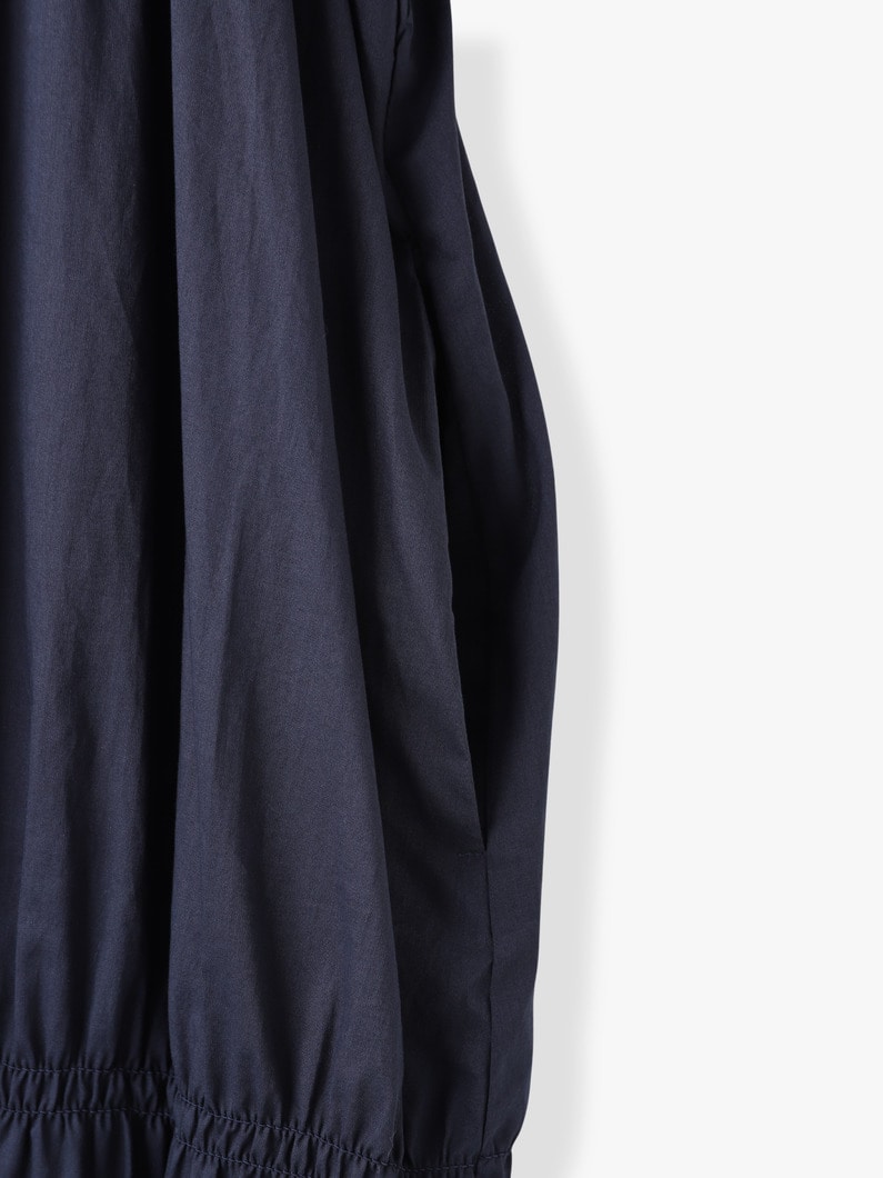 シャーリング ドレス 詳細画像 navy 3
