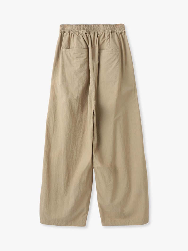 ドローストリング ナイロン イージーパンツ 詳細画像 pink 1