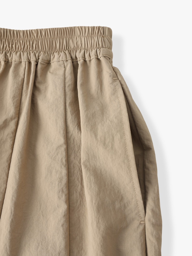 ドローストリング ナイロン イージーパンツ 詳細画像 pink 3