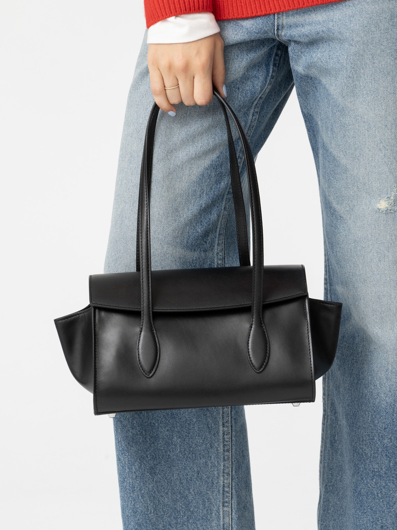 トラベルバッグ（ブラック/ブラウン） 詳細画像 black 2