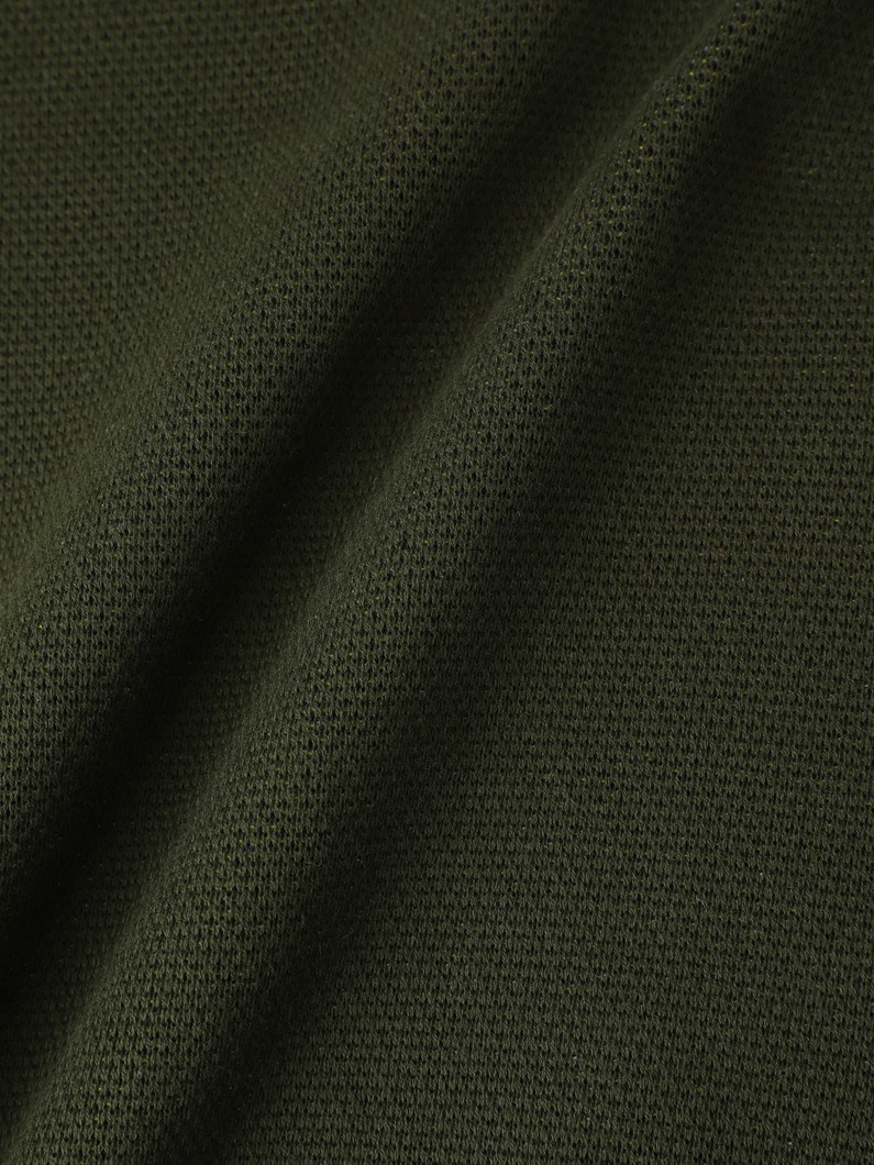 ジャカード ロゴニット プルオーバー 詳細画像 olive 3