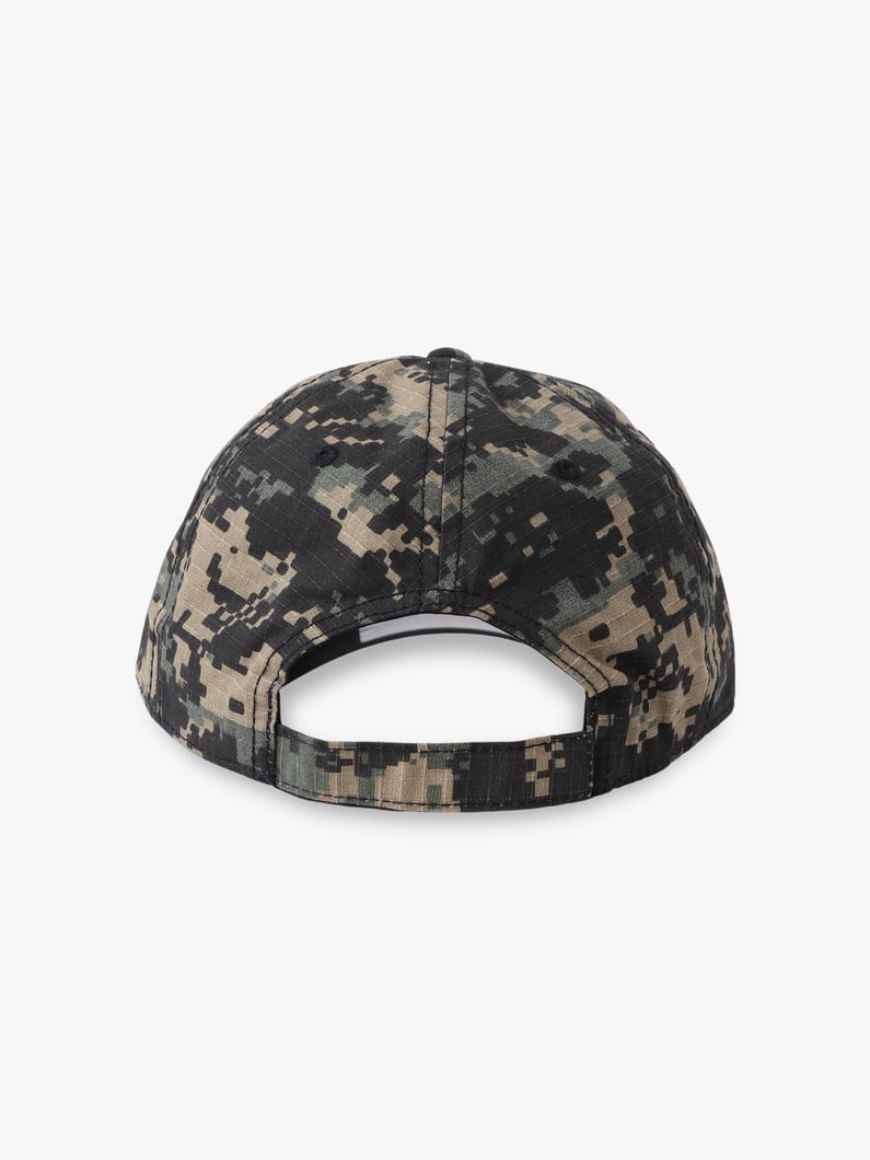 ノーブレイン 6パネル キャップ 詳細画像 camo 2