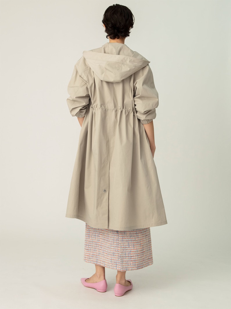 ツイル フード コート 詳細画像 beige 3