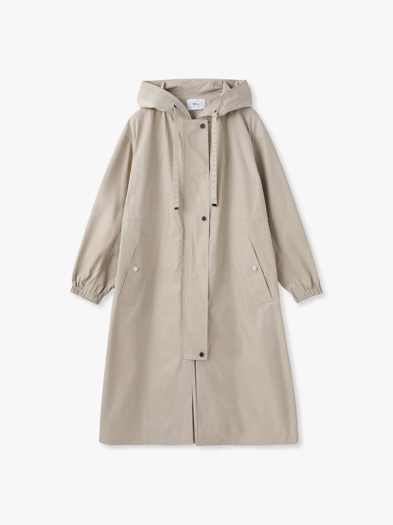 ツイル フード コート 詳細画像 beige 4