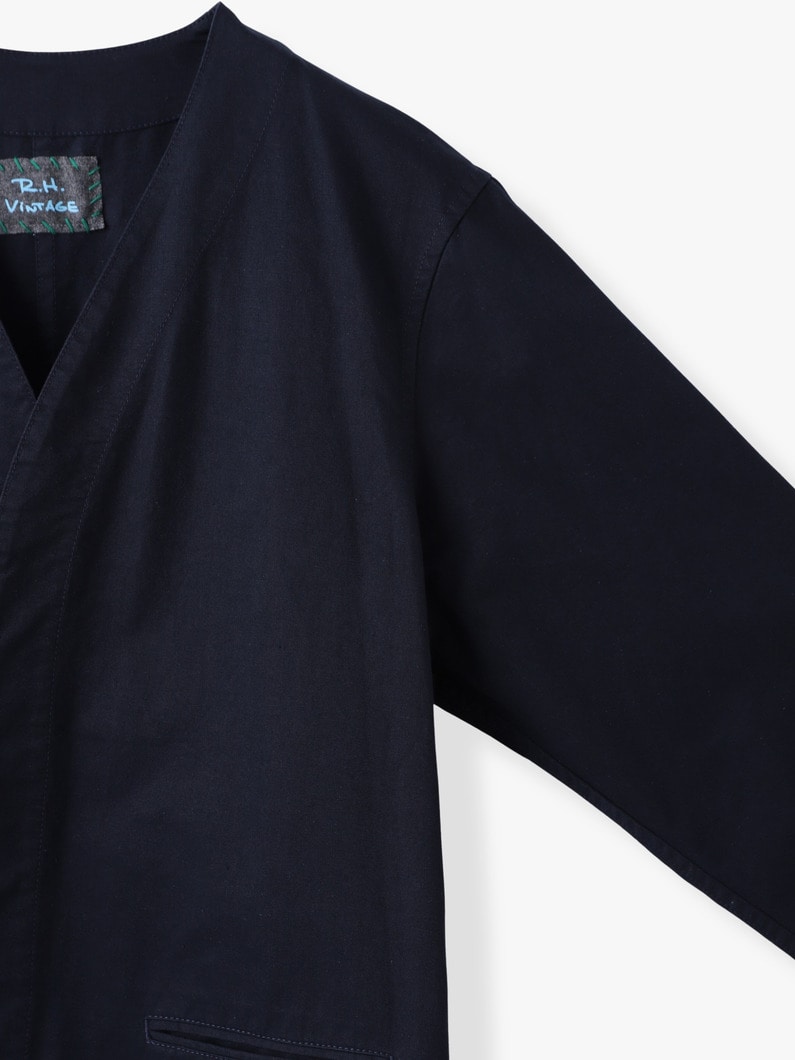 キモノ コート（ホワイト/ネイビー） 詳細画像 navy 2