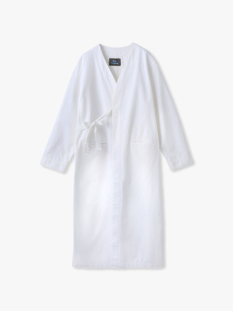 キモノ コート（ホワイト/ネイビー） 詳細画像 white