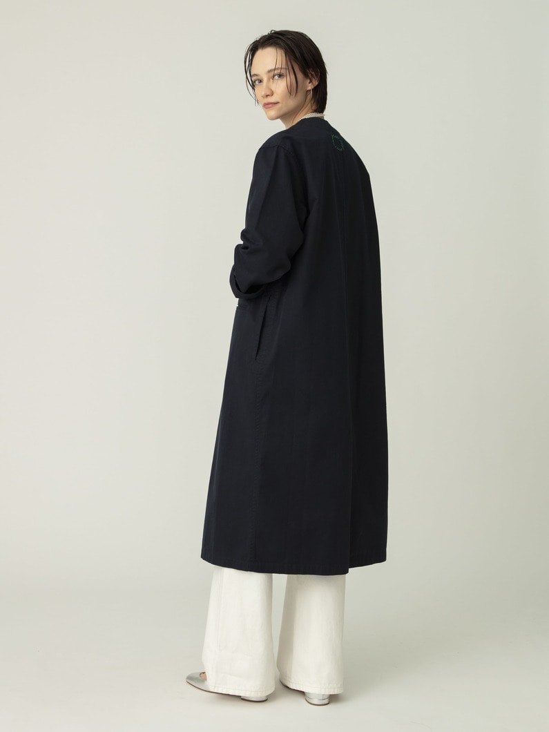 キモノ コート（ホワイト/ネイビー） 詳細画像 navy 2