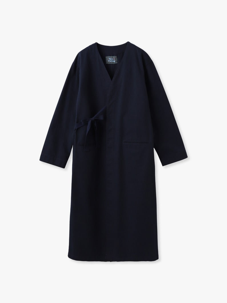 キモノ コート（ホワイト/ネイビー） 詳細画像 navy 3