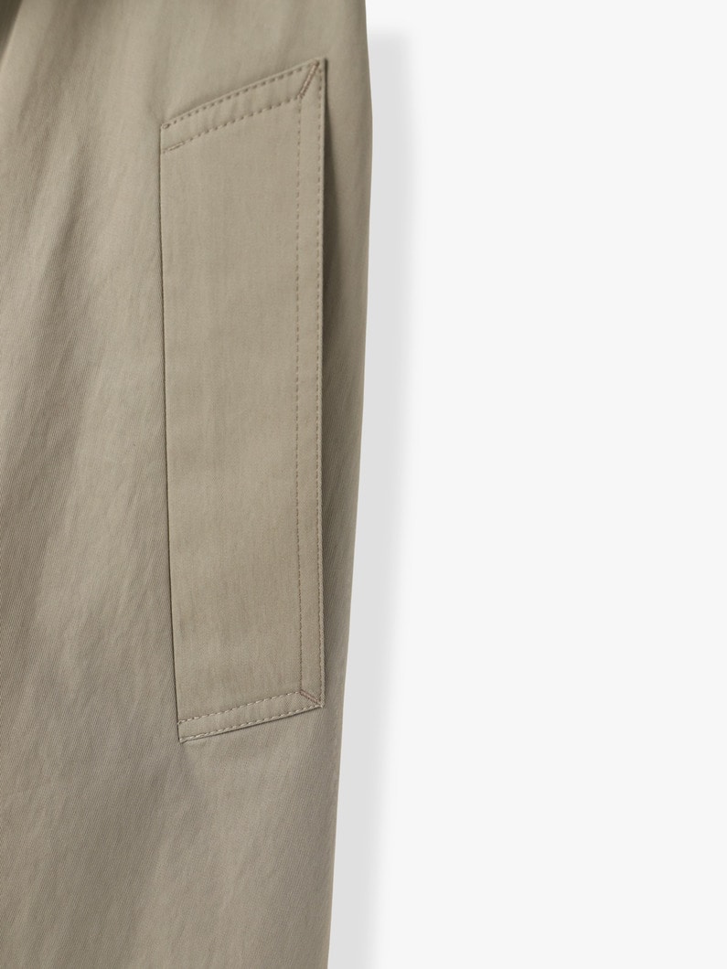 ドライコットンツイル コート 詳細画像 light brown 3