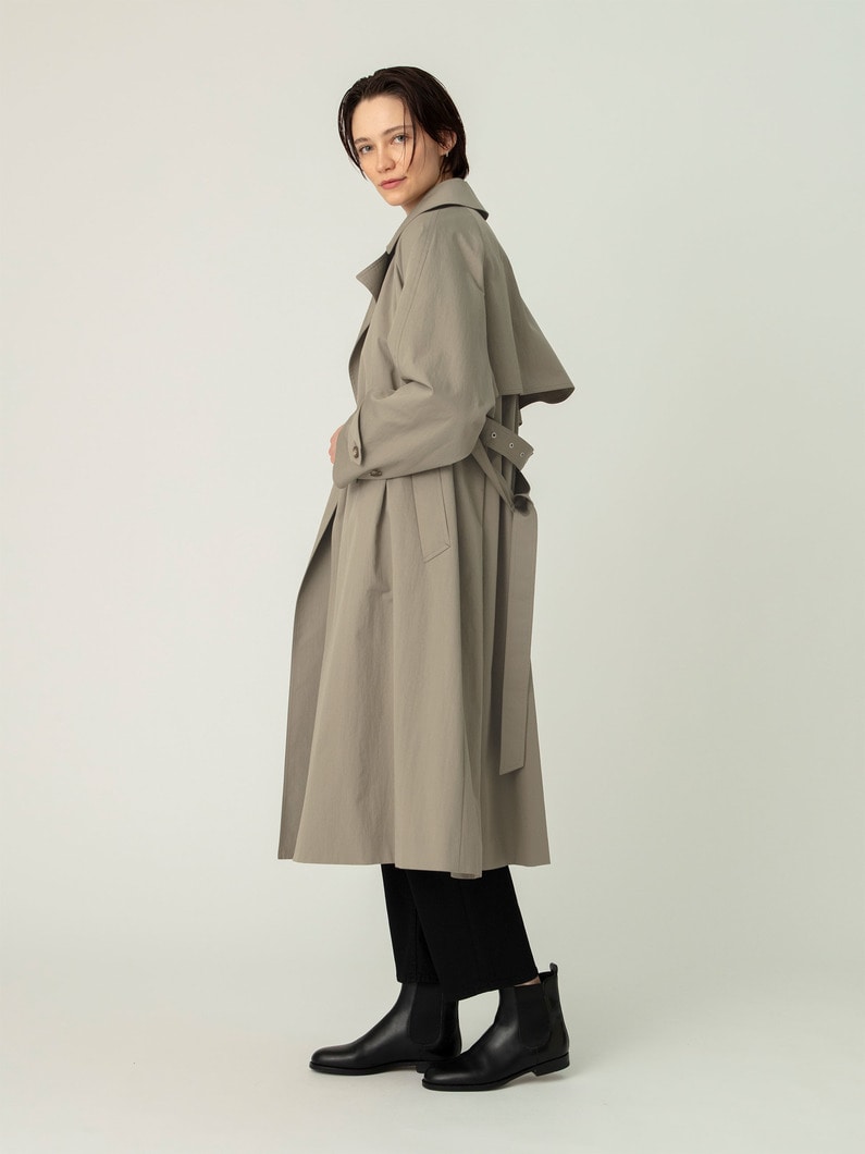 ドライコットンツイル コート 詳細画像 light brown 2