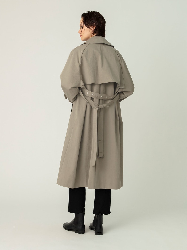 ドライコットンツイル コート 詳細画像 light brown 3