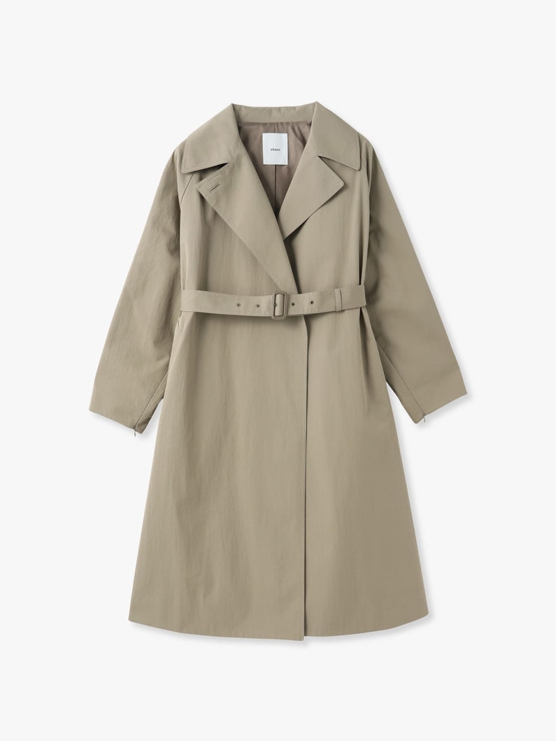 ドライコットンツイル コート 詳細画像 light brown 4