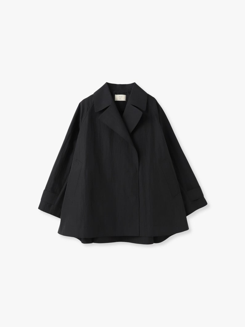 ライトシュリンクコットン ショートコート 詳細画像 black 5