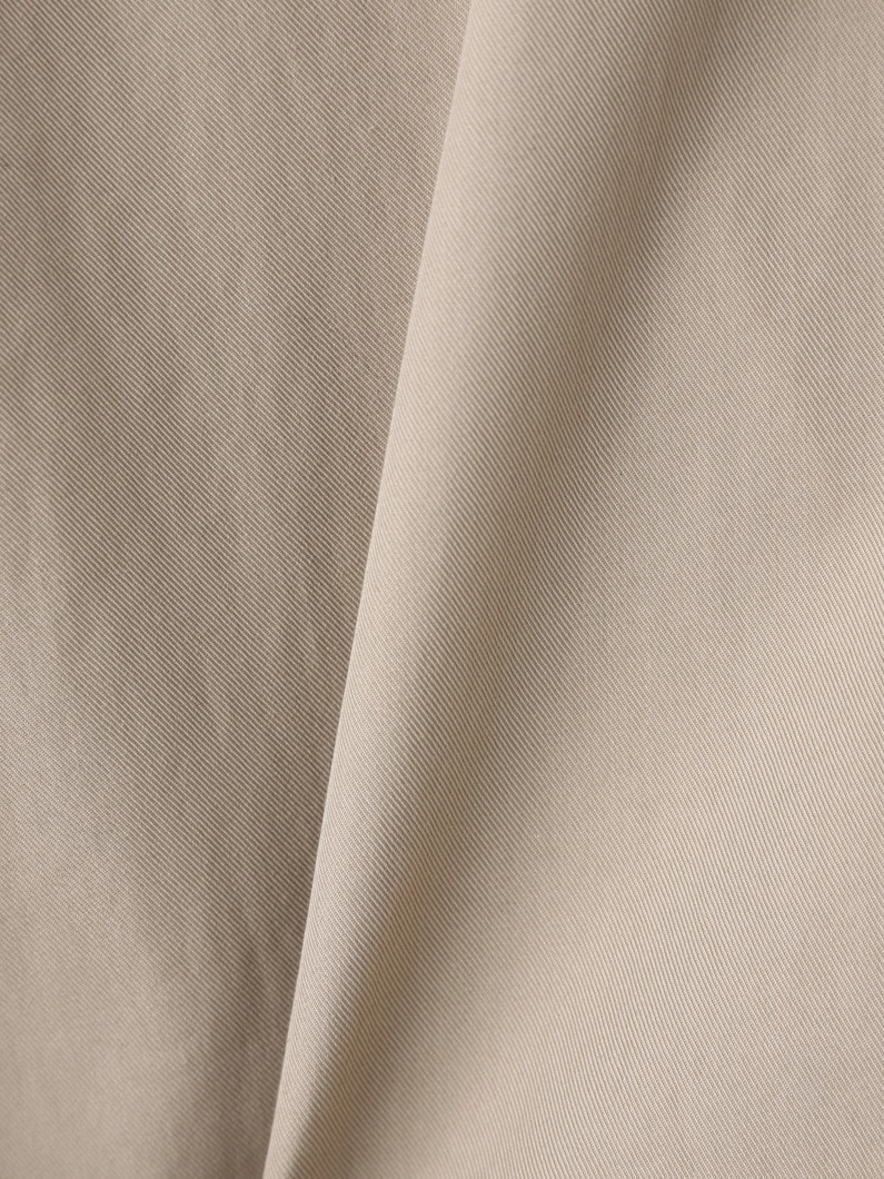 リブ スリーブ ショートコート 詳細画像 beige 4