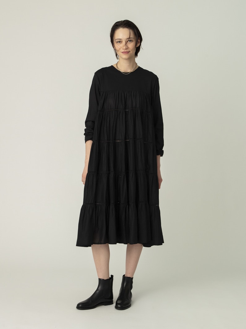 マイダ ミディ ドレス 詳細画像 black 4