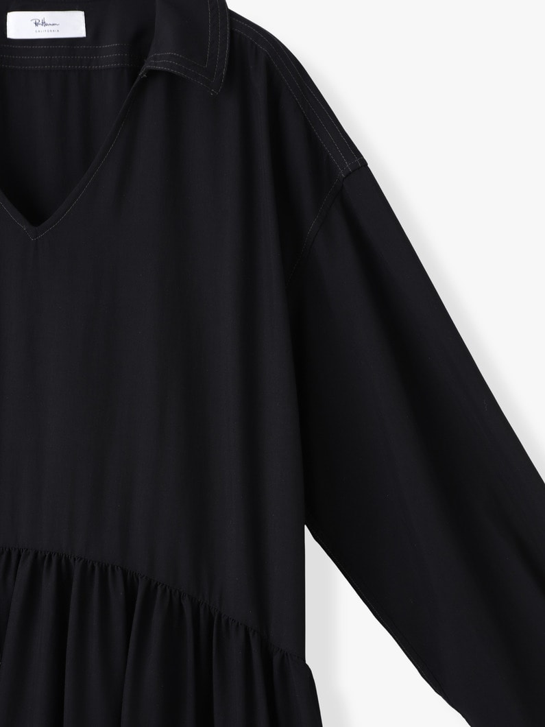 ティアード ドレス 詳細画像 light green 2