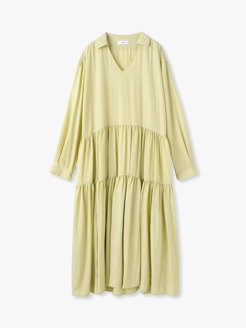 ティアード ドレス 詳細画像 light green 4