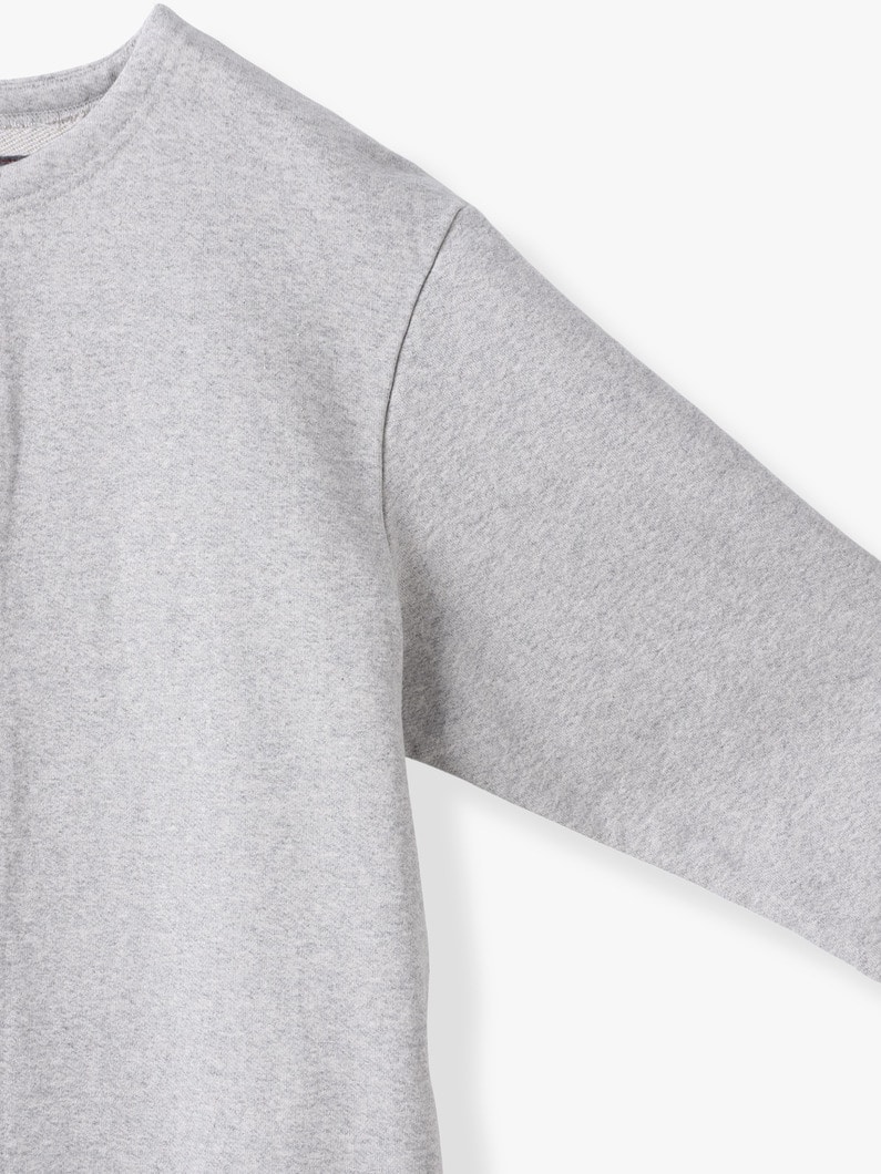 ドットボタン カットソー ドレス 詳細画像 top gray 2