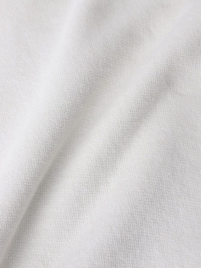 ハーフジップ スウェット ドレス（アイボリー/ブラック） 詳細画像 black 4