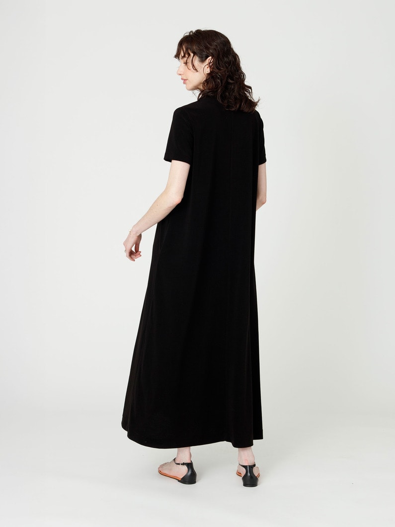 パイル ドレス（ブラウン/ブラック） 詳細画像 black 3