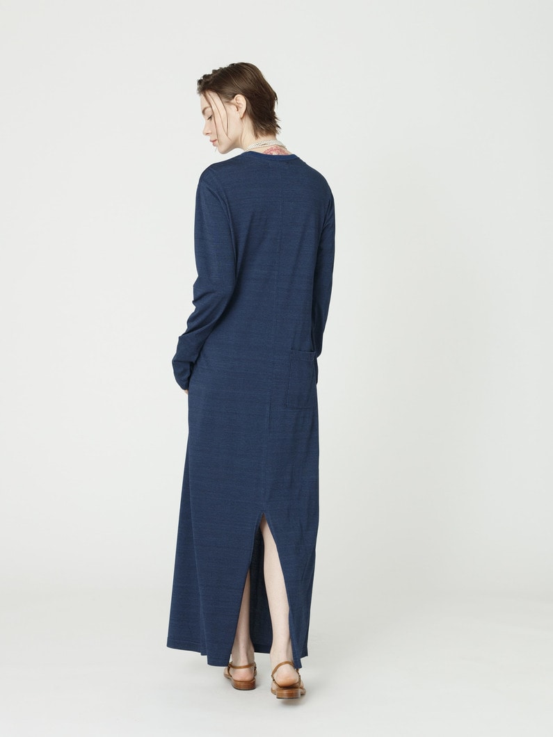 インディゴ ロング ドレス 詳細画像 indigo 3