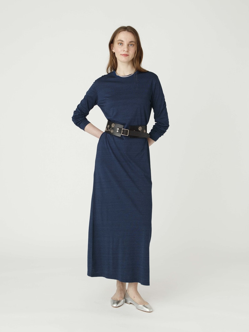 インディゴ ロング ドレス 詳細画像 indigo 4