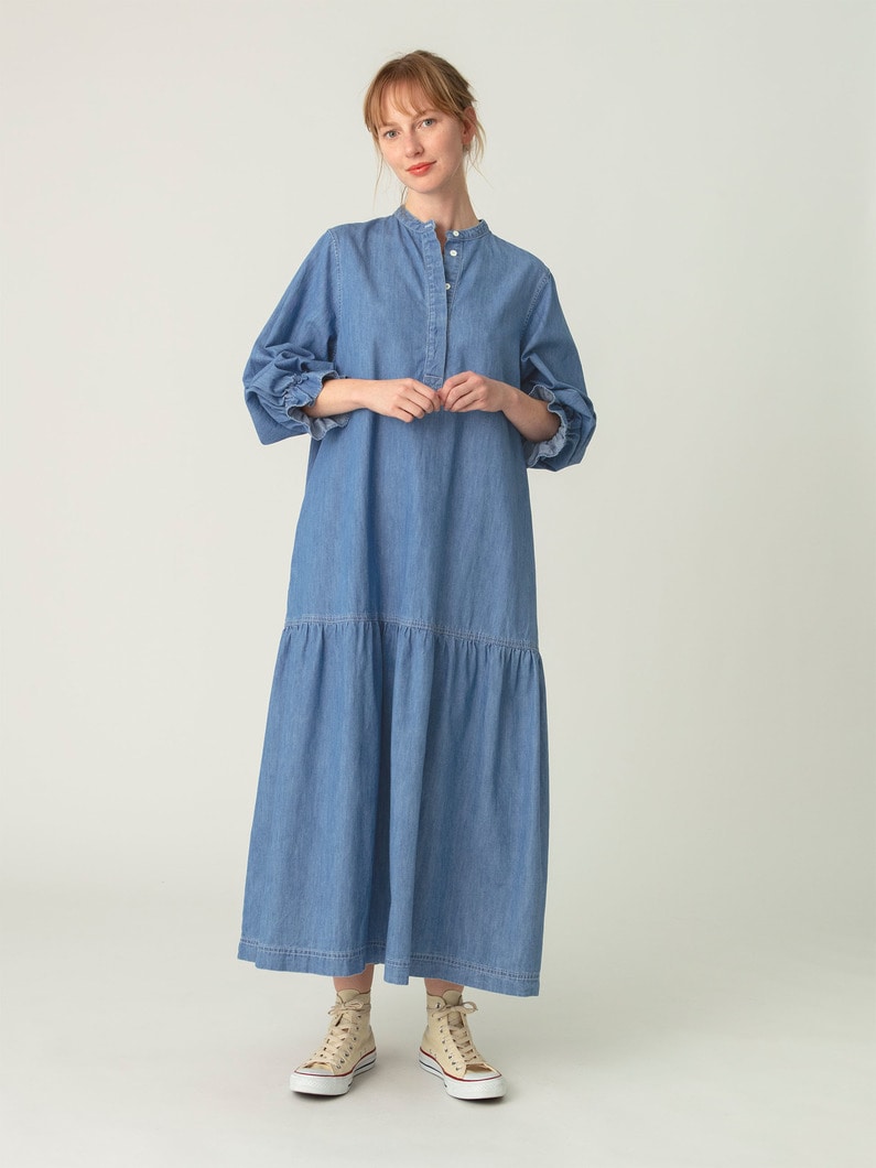 キャンディースリーブ ドレス（ブルー） 詳細画像 blue 1