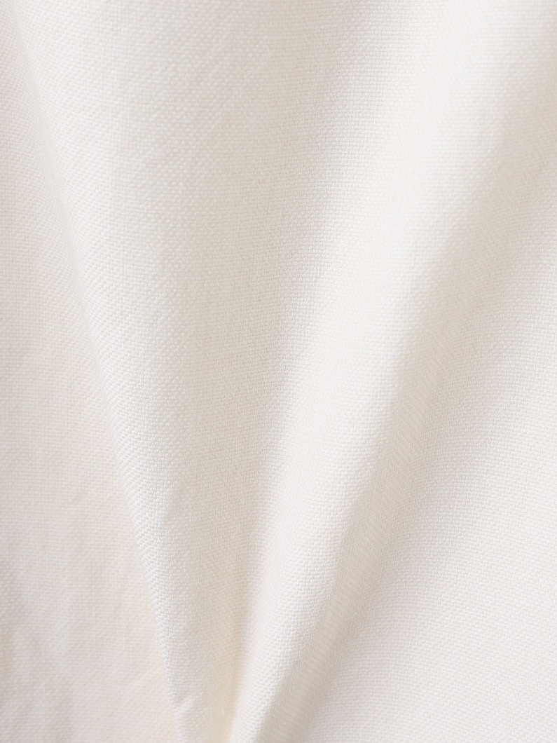 ウールコットン リネン オックスフォード キャミソール ドレス 詳細画像 off white 5