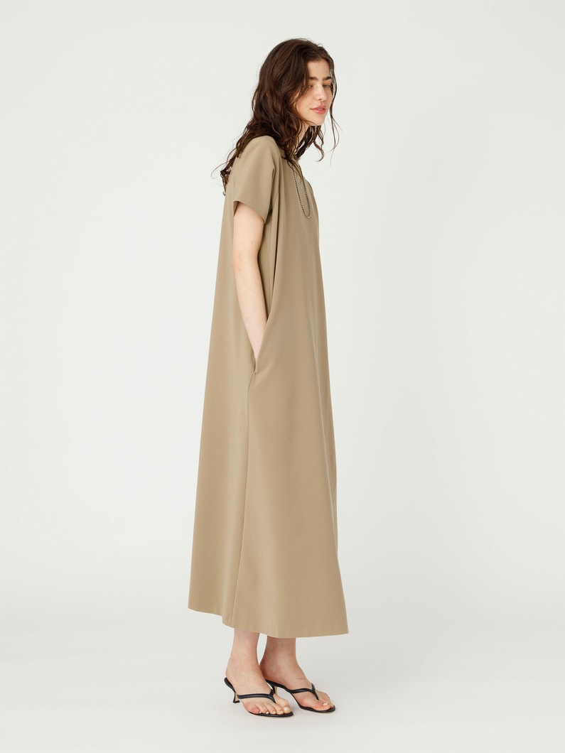 ダブルクロス フレア ドレス 詳細画像 beige 2