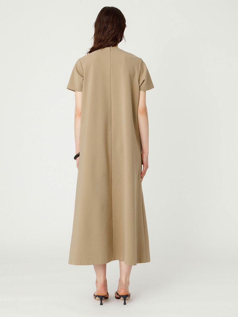ダブルクロス フレア ドレス 詳細画像 beige 3