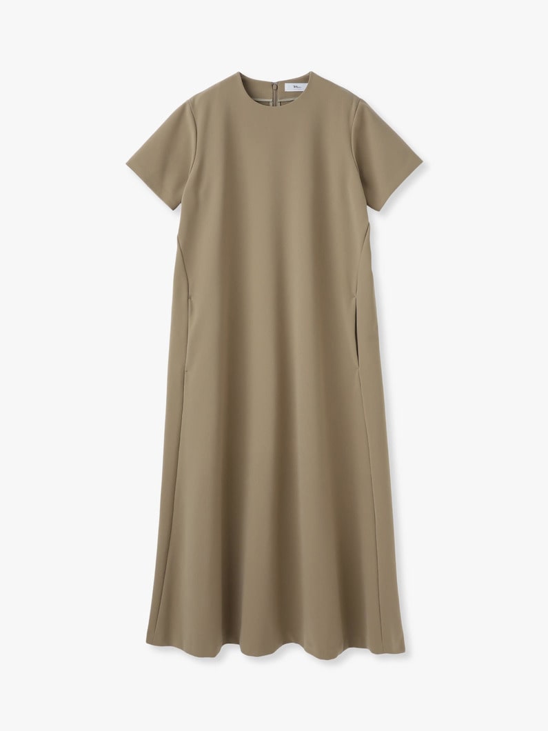 ダブルクロス フレア ドレス 詳細画像 beige 4